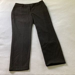 Houndstooth Ann Taylor Factory Trousers